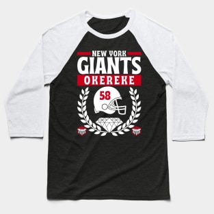 New York Giants Okereke 58 Edition 2 Baseball T-Shirt